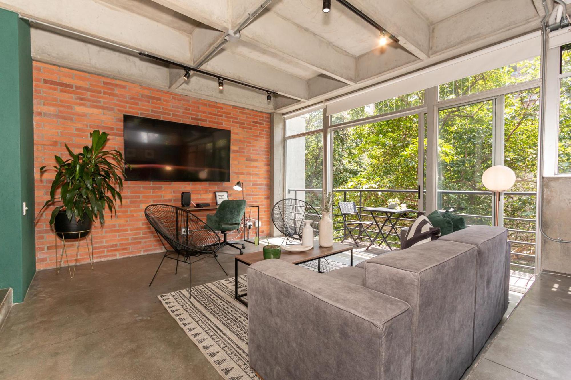 Apartamento La Mejor Zona Residencial - Poblado Cerca A Provenza 58 M2 Medellín